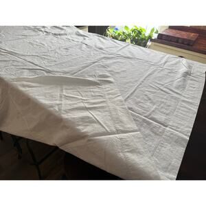 Vintage Cannon Muslin White Flat Sheet 72x98 Twin Bed All Cotton - USA